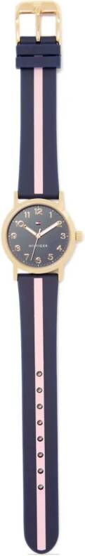 Tommy Hilfiger Junior Pet met streep-detail Blauw