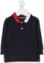 Tommy Hilfiger Junior Poloshirt met lange mouwen Blauw - Thumbnail 1