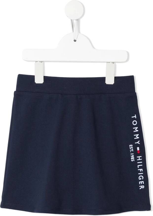Tommy Hilfiger Junior Essential skaterrok Blauw