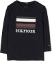 Tommy Hilfiger Junior Sweater met logoprint Blauw - Thumbnail 1