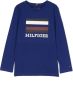Tommy Hilfiger Junior Sweater met logoprint Blauw - Thumbnail 1