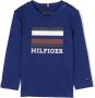 Tommy Hilfiger Junior Sweater met logoprint Blauw - Thumbnail 1