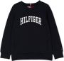 Tommy Hilfiger Junior Sweater met logoprint Blauw - Thumbnail 1