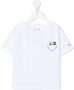 Tommy Hilfiger Junior T-shirt met geborduurd logo Wit - Thumbnail 1