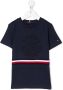 Tommy Hilfiger Junior T-shirt met logo-reliëf Blauw - Thumbnail 1