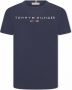 Tommy Hilfiger Junior T-shirt met logoprint Blauw - Thumbnail 1