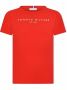 Tommy Hilfiger Junior T-shirt met logoprint Rood - Thumbnail 1