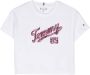 Tommy Hilfiger Junior T-shirt met logoprint Wit - Thumbnail 1