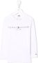 Tommy Hilfiger Junior T-shirt met logoprint Wit - Thumbnail 1