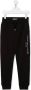 Tommy Hilfiger Junior Trainingsbroek met geborduurd logo Zwart - Thumbnail 1