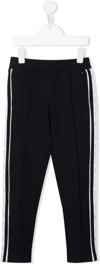 Tommy Hilfiger Junior Trainingsbroek met logoband Blauw
