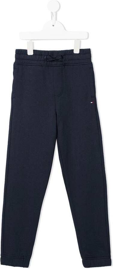 Tommy Hilfiger Junior Trainingsbroek met trekkoord Blauw