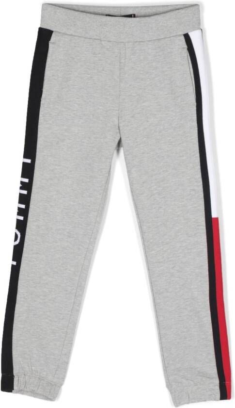 Tommy Hilfiger Junior Trainingsbroek van biologisch katoen Grijs