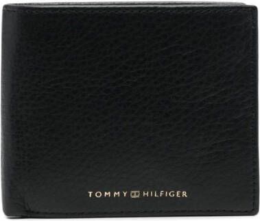 Tommy Hilfiger Leren portemonnee Zwart