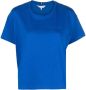 Tommy Hilfiger T-shirt met geborduurd logo Blauw - Thumbnail 1