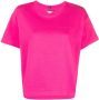 Tommy Hilfiger T-shirt met geborduurd logo Roze - Thumbnail 1