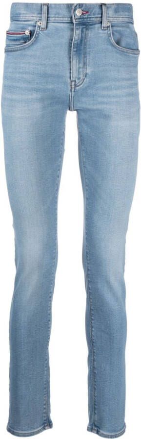 Tommy Hilfiger Jeans met logopatch Blauw