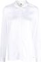 Tommy Hilfiger Satijnen blouse Wit - Thumbnail 1
