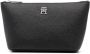 Tommy Hilfiger Make-up tas met monogramplakkaat Zwart - Thumbnail 1