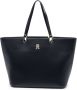 Tommy Hilfiger Grote shopper Blauw - Thumbnail 1