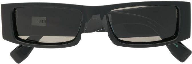 Tommy Hilfiger Zonnebril met rechthoekig montuur Zwart
