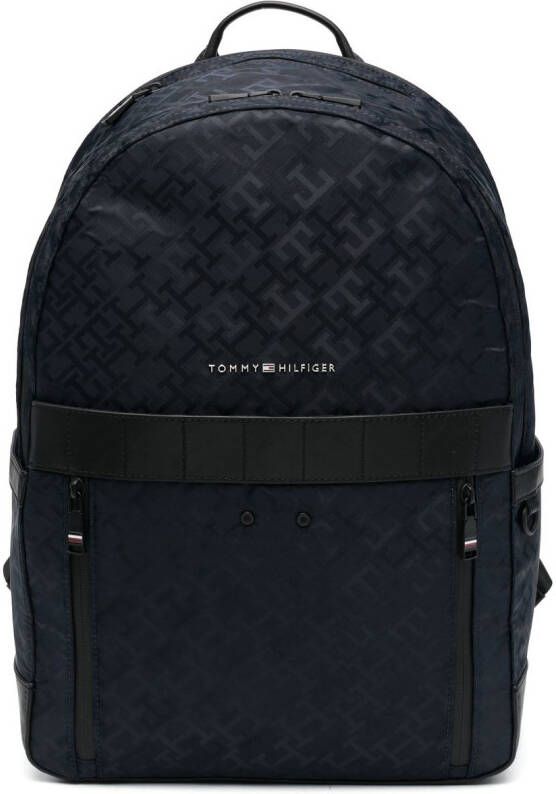 Tommy Hilfiger Rugzak met logoprint Blauw