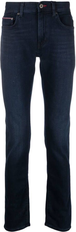 Tommy Hilfiger Slim-fit jeans Blauw