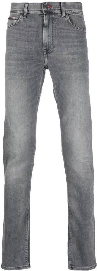 Tommy Hilfiger Slim-fit jeans Grijs