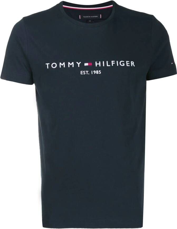 Tommy Hilfiger T-shirt met korte mouwen Blauw