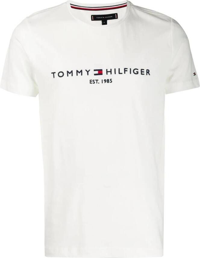 Tommy Hilfiger T-shirt met korte mouwen Wit