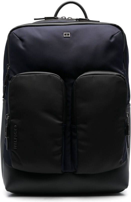 Tommy Hilfiger TH City Commuter rugzak Blauw