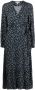 Tommy Hilfiger Wikkeljurk met bloemenprint Blauw - Thumbnail 1