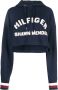Tommy Hilfiger x Shawn Mendes cropped hoodie Blauw - Thumbnail 1