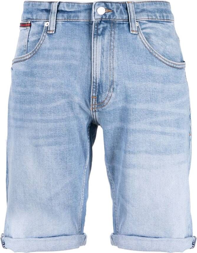 Tommy Jeans Denim shorts Blauw