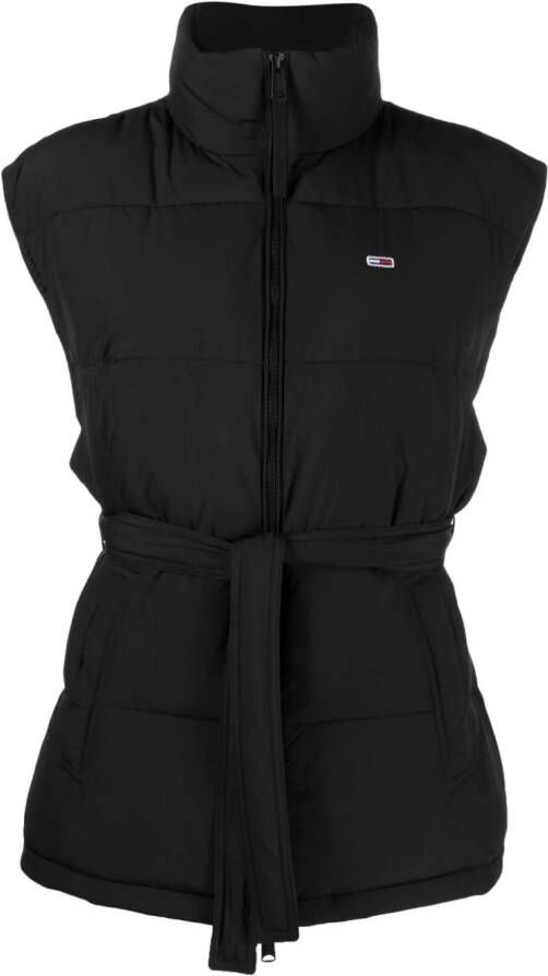 Tommy Jeans Jack met opstaande kraag Zwart