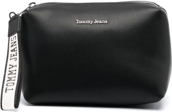 Tommy Jeans Make-up tas met logo Zwart