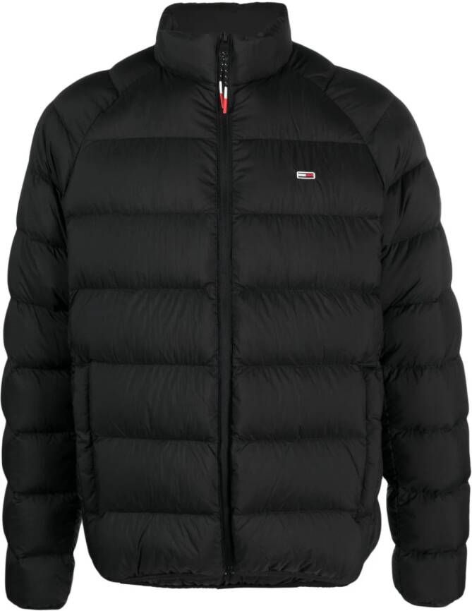 Tommy Jeans Jack met logopatch Zwart