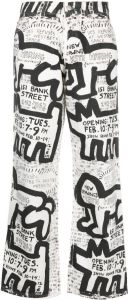 Tommy Jeans x Keith Haring high-waist broek Wit