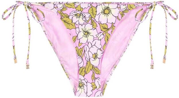 Tory Burch Bikinislip met bloemenprint Roze