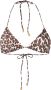 Tory Burch Bikinitop met luipaardprint Beige - Thumbnail 1