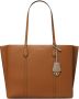 Tory Burch Shopper met logoprint Bruin - Thumbnail 1