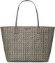 Tory Burch Ever-Ready shopper met patroon Grijs - Thumbnail 1
