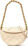 Tory Burch Fleming Soft leren schoudertas Beige - Thumbnail 1