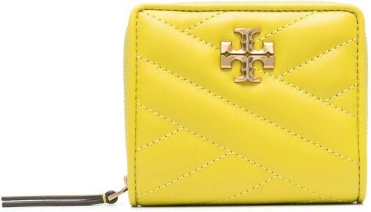 Tory Burch Gewatteerde portemonnee Groen