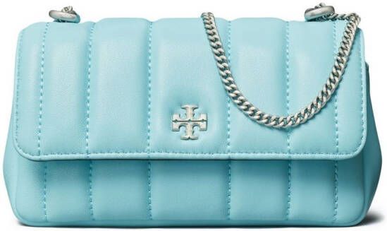 Tory Burch Kira kleine schoudertas Blauw