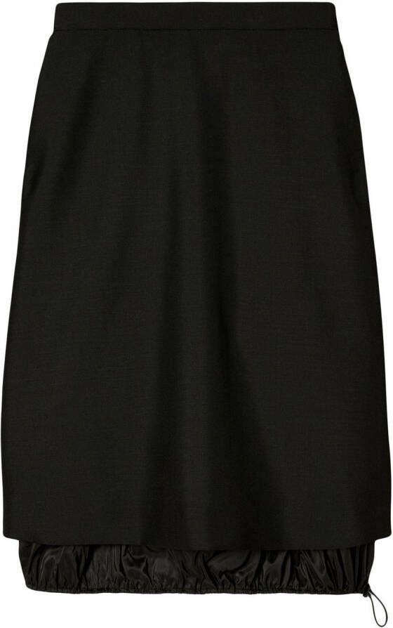 Tory Burch Rok van mohairblend Zwart