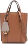 Tory Burch Leren shopper Bruin - Thumbnail 1