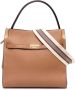 Tory Burch Lee Radziwill dubbele shopper Bruin - Thumbnail 1