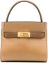 Tory Burch Lee Radziwill Double kleine schoudertas Bruin - Thumbnail 1