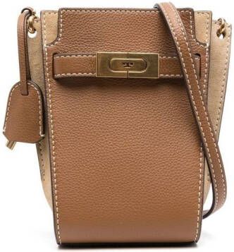 Tory Burch Lee Radziwill bucket-tas Bruin